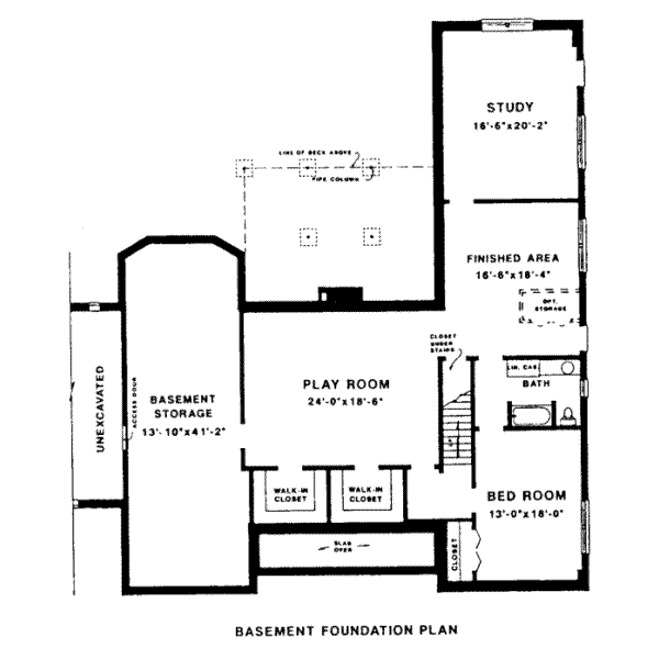 lower floor house blueprint