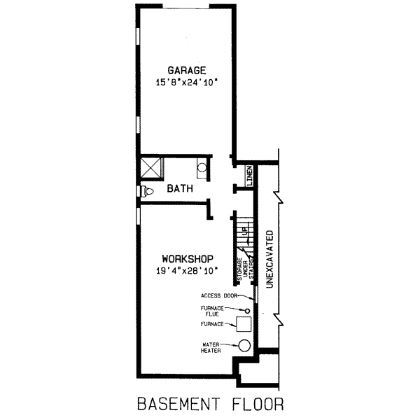 lower floor house blueprint