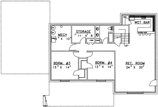 lower floor house blueprint