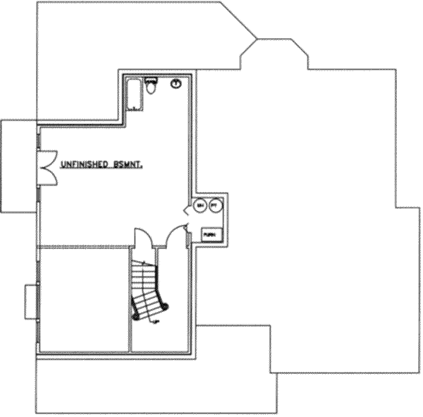 lower floor house blueprint