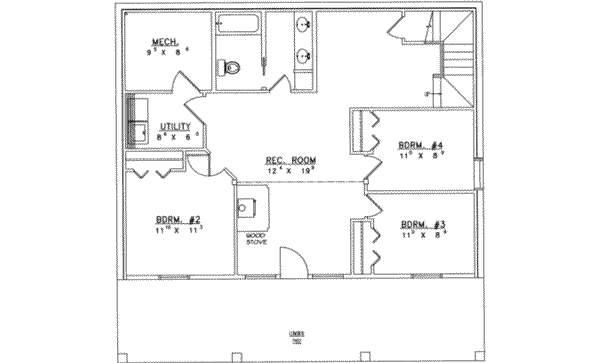 lower floor house blueprint