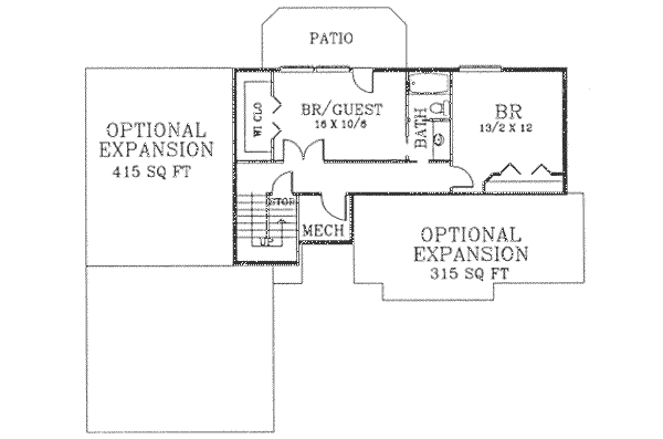 lower floor house blueprint