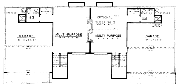 lower floor house blueprint