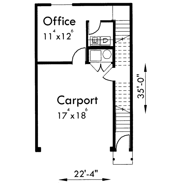 lower floor house blueprint
