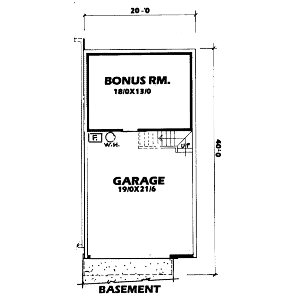 lower floor house blueprint
