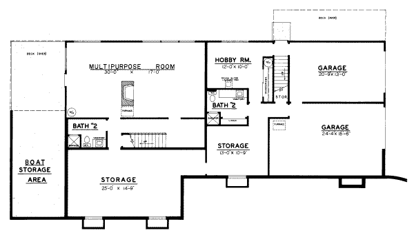 lower floor house blueprint