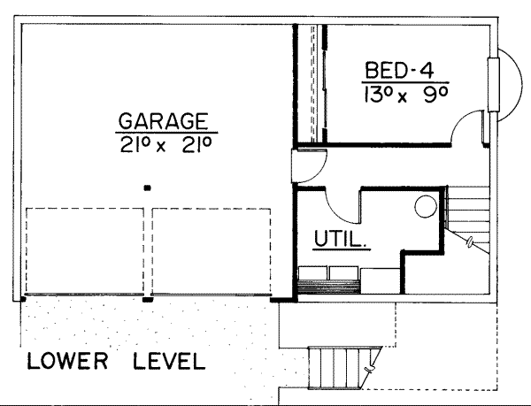 lower floor house blueprint