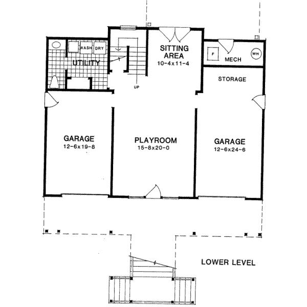 lower floor house blueprint