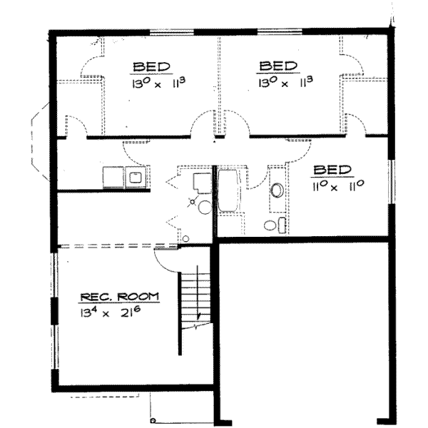 lower floor house blueprint