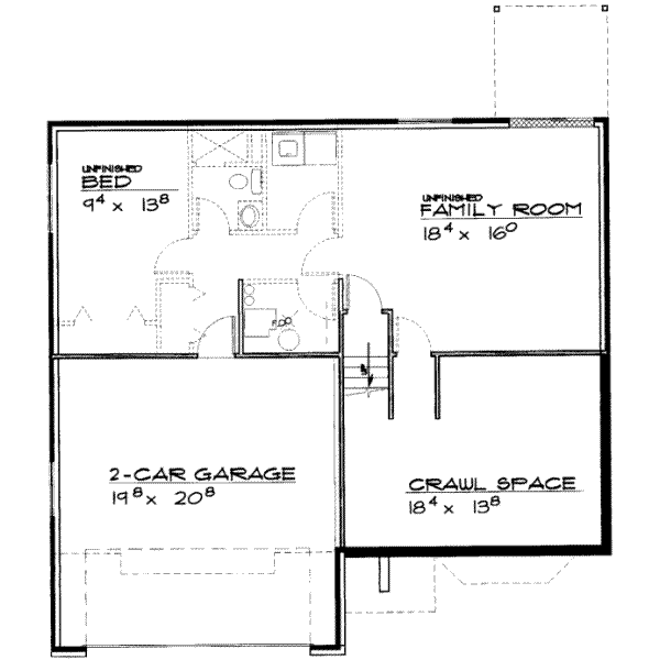 lower floor house blueprint