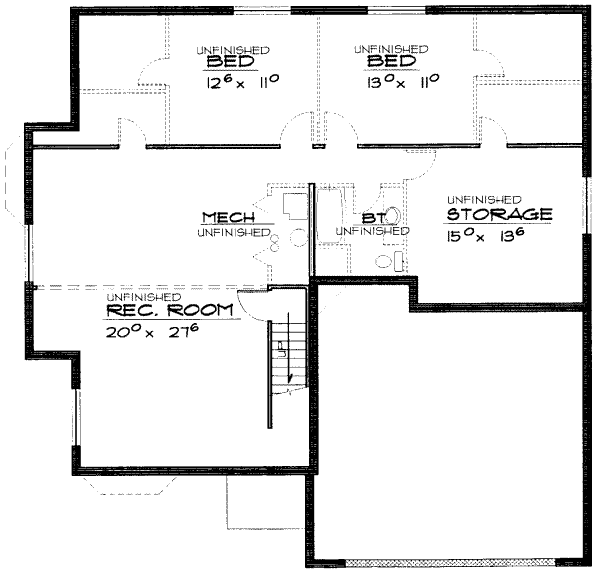 lower floor house blueprint