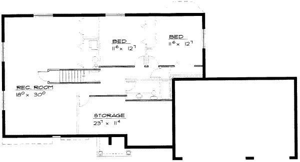 lower floor house blueprint