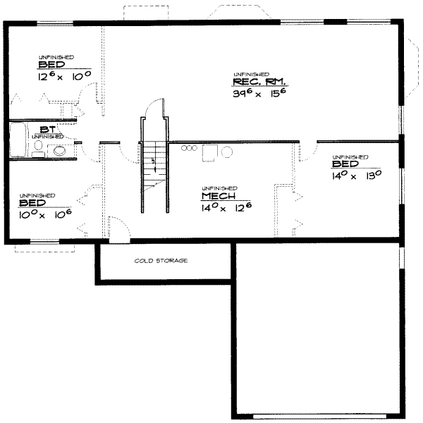 lower floor house blueprint