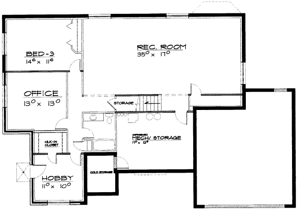 lower floor house blueprint