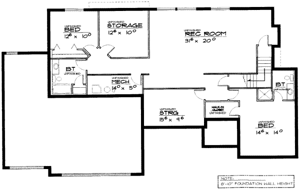 lower floor house blueprint