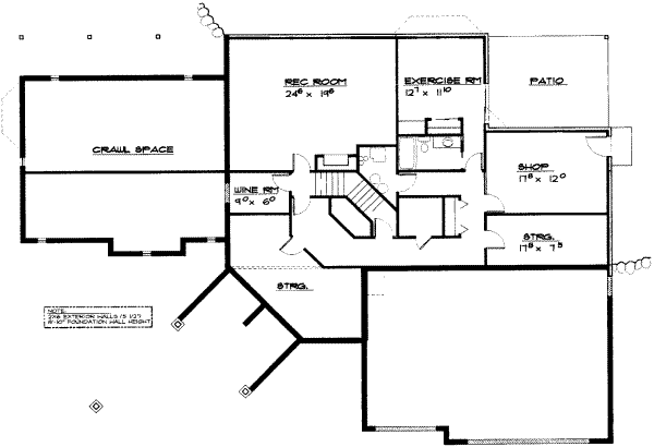 lower floor house blueprint