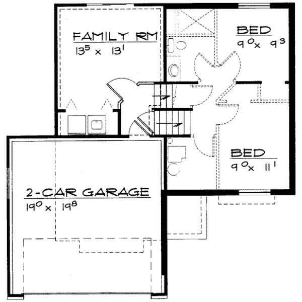 lower floor house blueprint