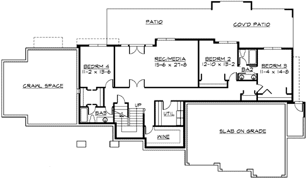 lower floor house blueprint