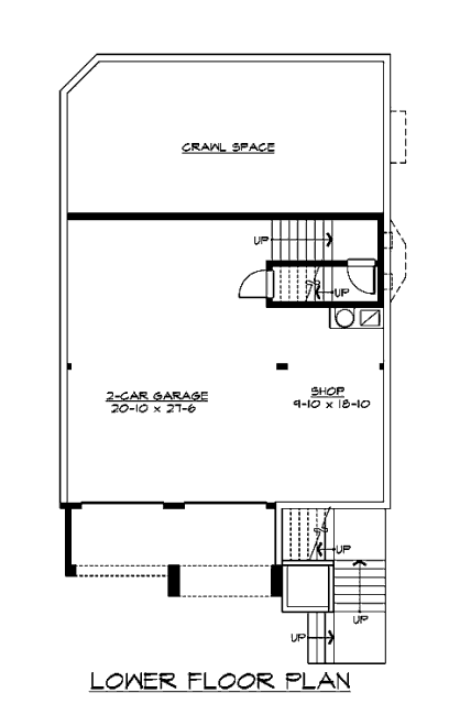 lower floor house blueprint