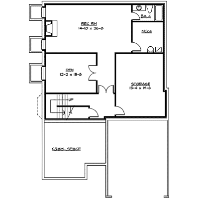 lower floor house blueprint