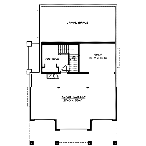 lower floor house blueprint