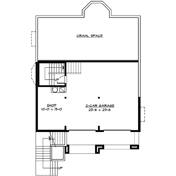 lower floor house blueprint