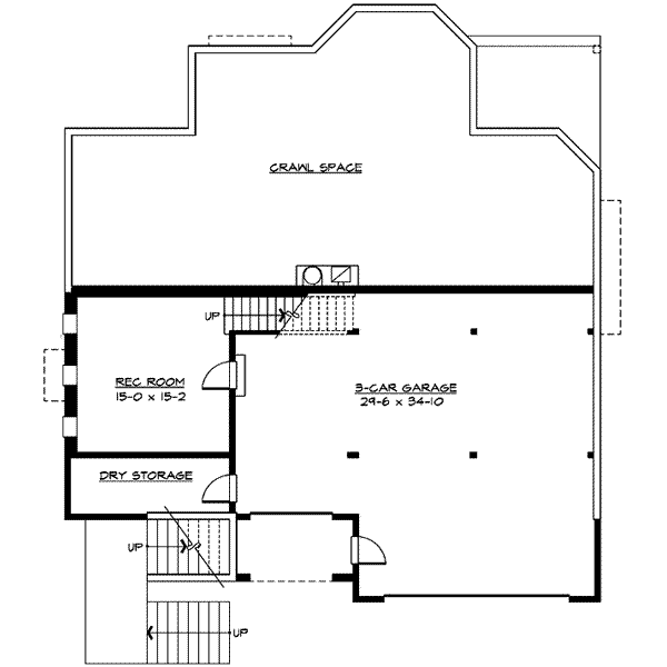 lower floor house blueprint