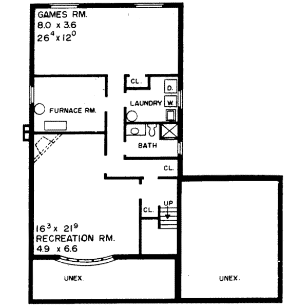 lower floor house blueprint