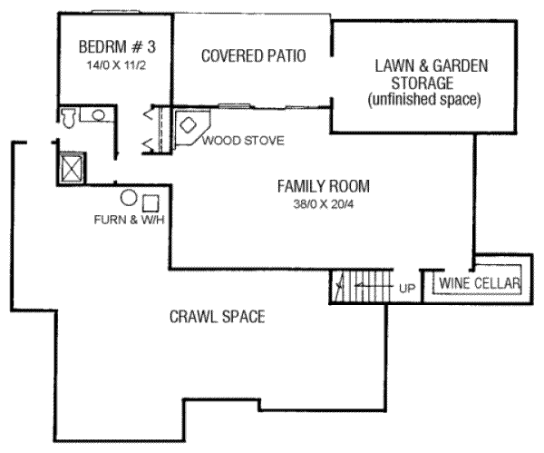 lower floor house blueprint