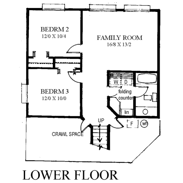 lower floor house blueprint