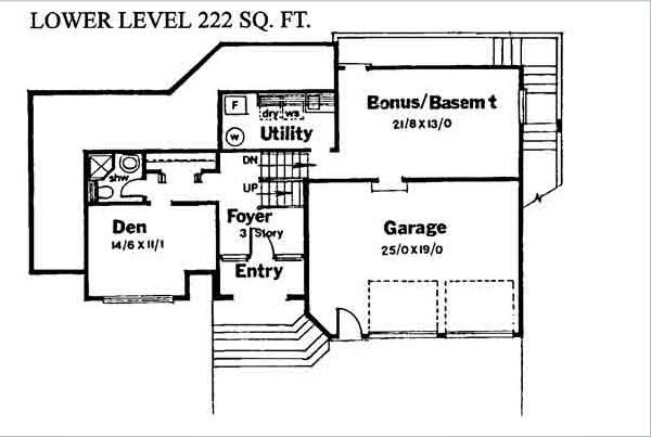 lower floor house blueprint