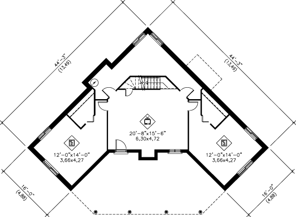 lower floor house blueprint