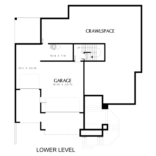 lower floor house blueprint