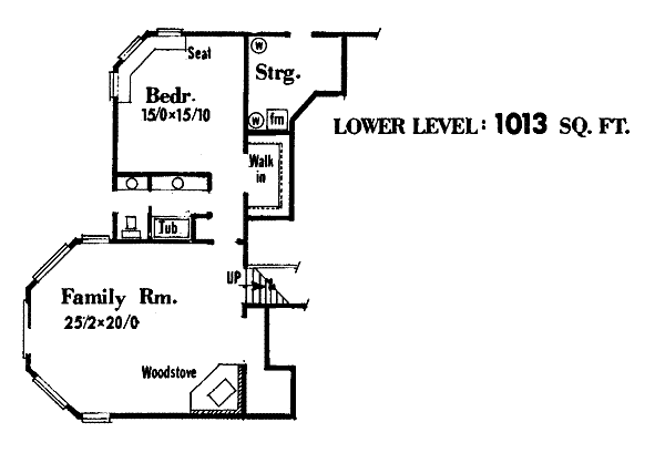 lower floor house blueprint