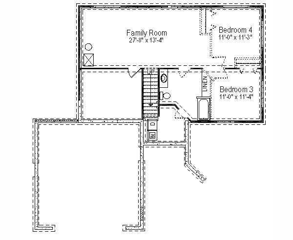 lower floor house blueprint