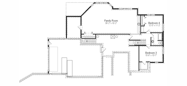 lower floor house blueprint