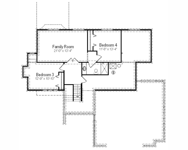 lower floor house blueprint