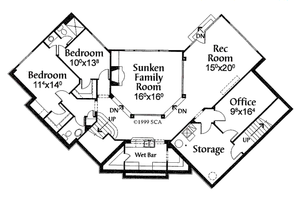 lower floor house blueprint