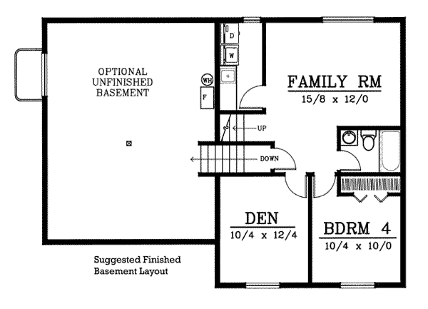 lower floor house blueprint