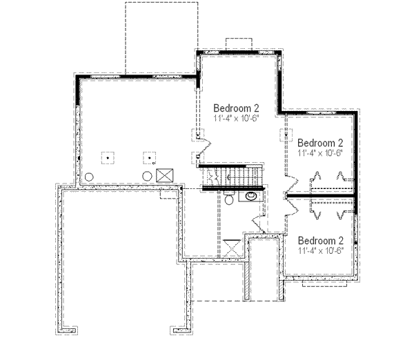 lower floor house blueprint
