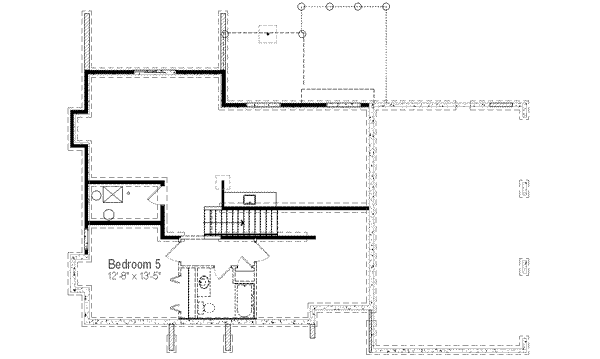 lower floor house blueprint