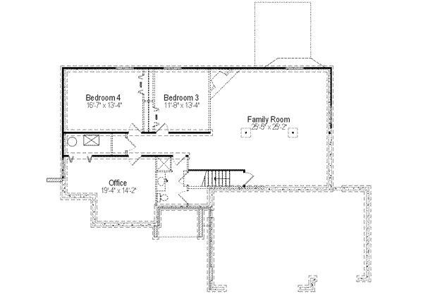 lower floor house blueprint