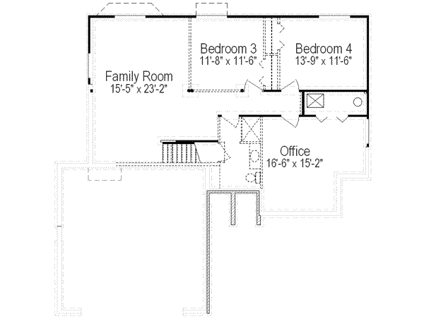 lower floor house blueprint