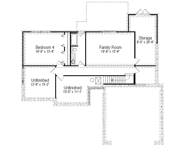 lower floor house blueprint