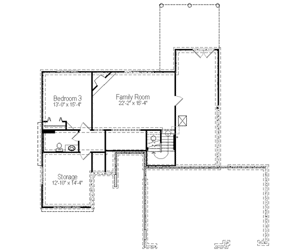 lower floor house blueprint