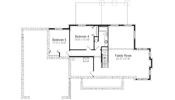 lower floor house blueprint