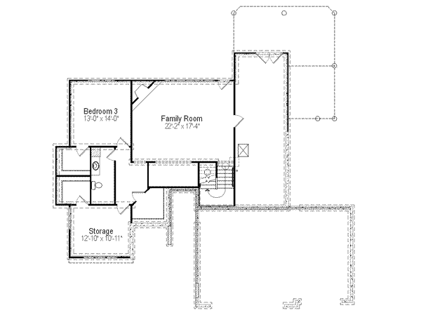 lower floor house blueprint