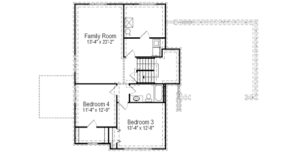 lower floor house blueprint