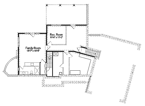 lower floor house blueprint