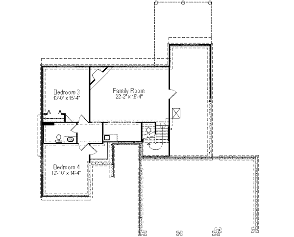 lower floor house blueprint